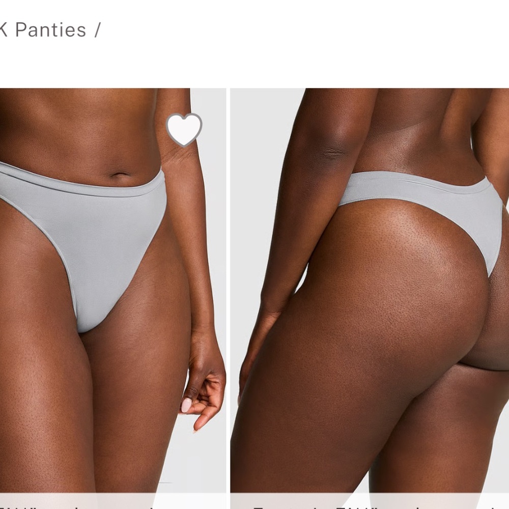 Pink vs Gray thong